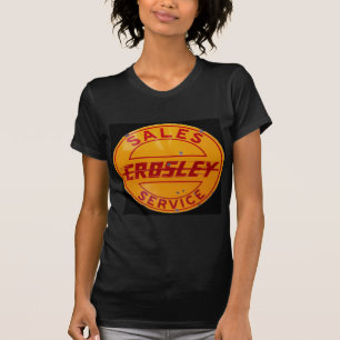 vintagecrosleyreor och tjänste- undertecknar tee