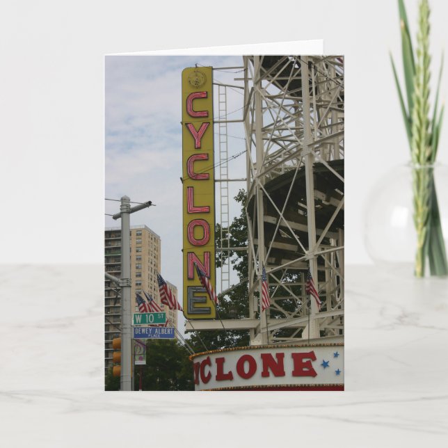 VintageCYCLONE Notecard Kort (Framsida)