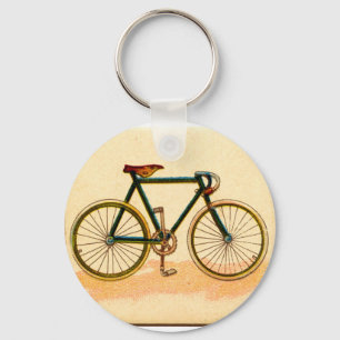 vintagecykel nyckelring