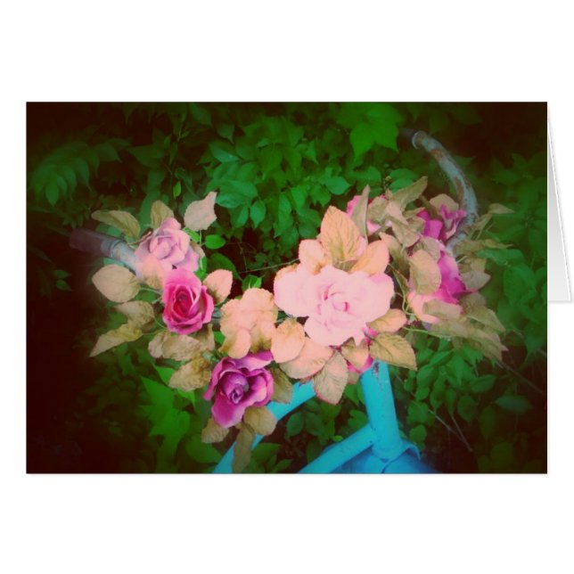 Vintagecykel & ro OBS kort (Framsidan Horizontal)