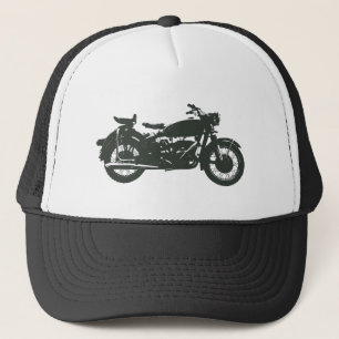Vintagecykel Truckerkeps