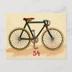 Vintagecykel Vykort
