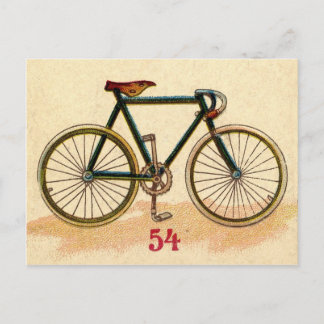 Vintagecykel Vykort