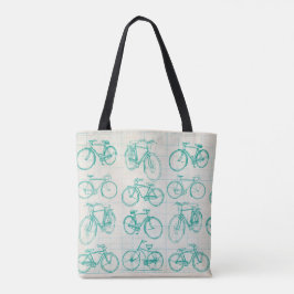 Vintagecykeldesign Tygkasse