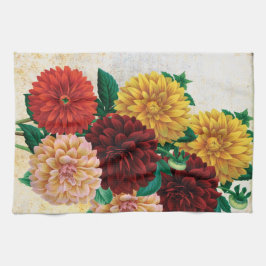 VintageDahlias Kökshandduk