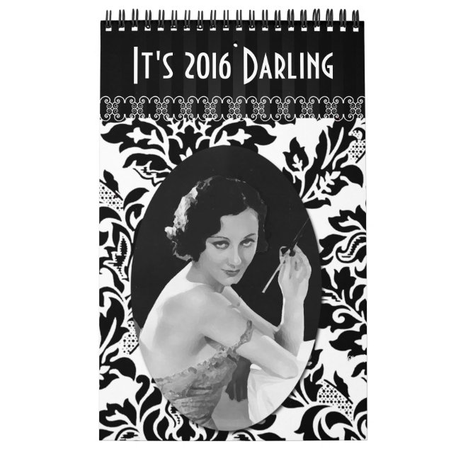 Vintagedamkalender Kalender (Omslag)