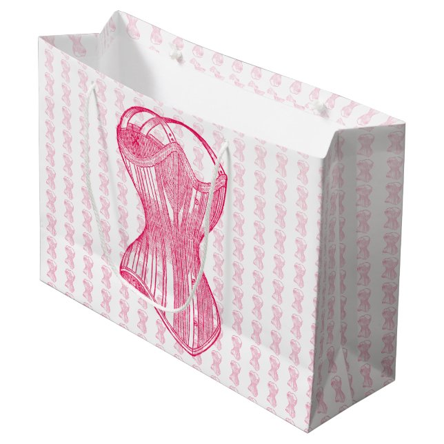 Vintagedamkorsett (Framsidan Vinklad)