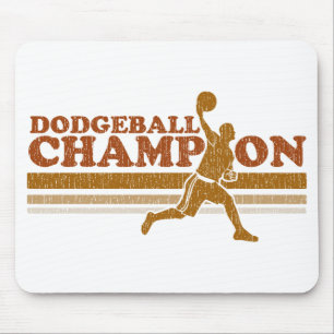 VintageDodgeball mästare Musmatta