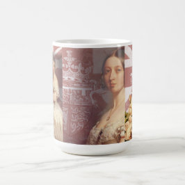 Vintagedrottning Victoria Kaffemugg