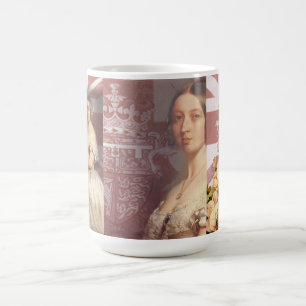 Vintagedrottning Victoria Kaffemugg