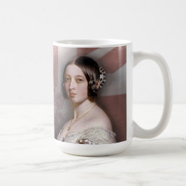 Vintagedrottning Victoria Kaffemugg