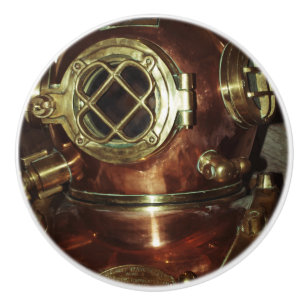 Vintagedykninghjälm Knopp