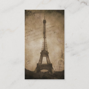 vintageeiffel torn visitkort