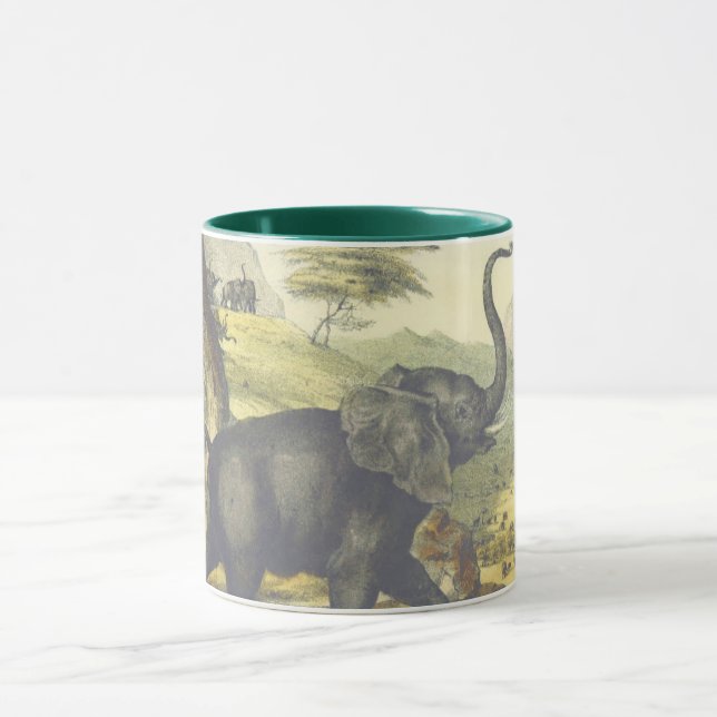 Vintageelefant Mugg (Center)