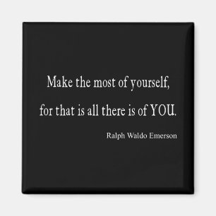 VintageEmerson inspirera citationstecken - Magnet