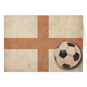 VintageEngland flagga Hälsningskort