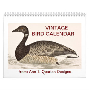 Vintagefågelkalender - 2013 kalender