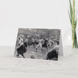 Vintagefäktningutställningen noterar kortet kort