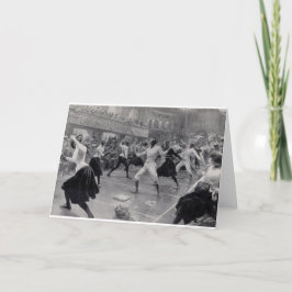 Vintagefäktningutställningen noterar kortet kort