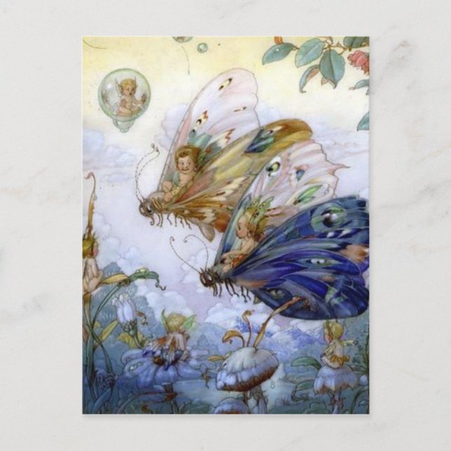 Vintagefeflygare Vykort (Framsida)