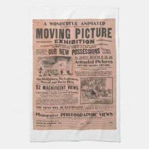 Vintagefilmaffisch Kökshandduk