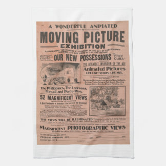 Vintagefilmaffisch Kökshandduk