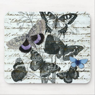 Vintagefjärilar Austen Mousepad Musmatta