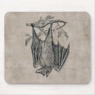Vintagefladdermöss Mousepad Musmatta