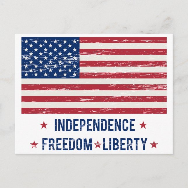 Vintageflagga Vykort (Framsida)