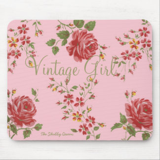 Vintageflicka Mousepad Musmatta