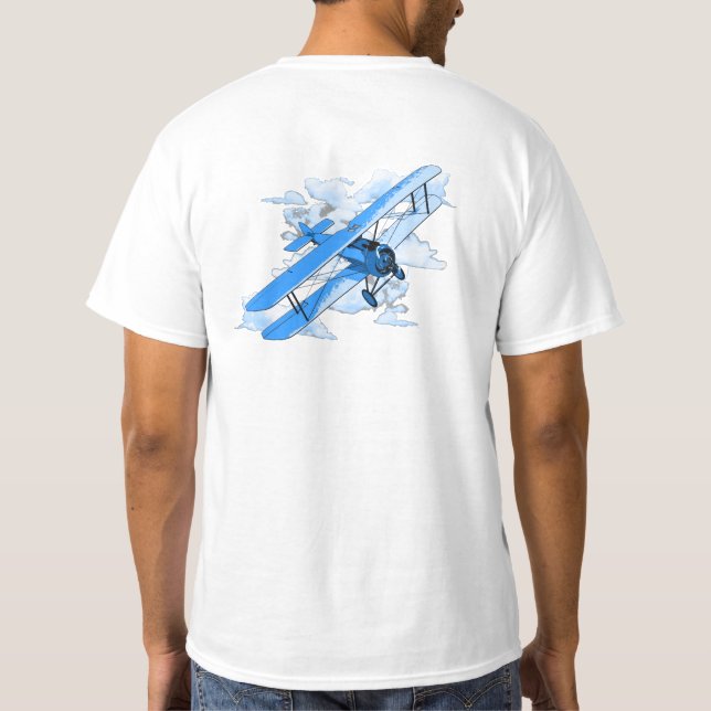 VintageflygBiplane Tröja (Baksida)