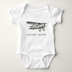 Vintageflygplan, flyg planerar tee