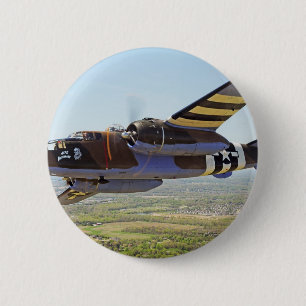 Vintageflygplan för B-25 Mitchell Knapp