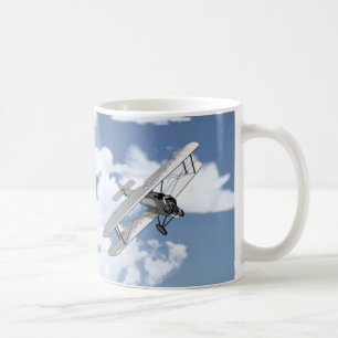 Vintageflygplan Kaffemugg