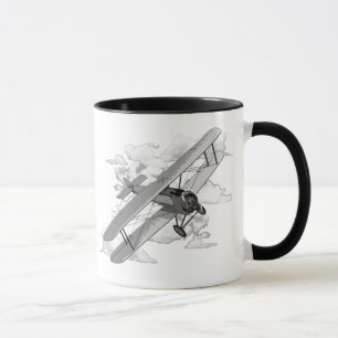 Vintageflygplan Mugg