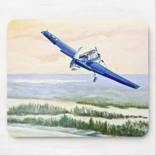 Vintageflygplan Musmatta