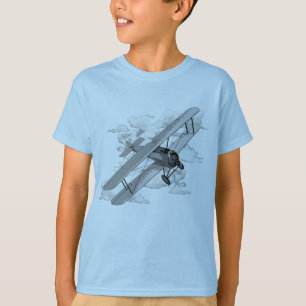Vintageflygplan Tee Shirt