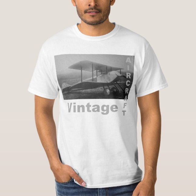 VintageflygplanSopwith kamel T-shirt (Framsida)