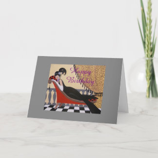 Vintagefödelsedagkort Kort