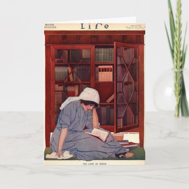 Vintagefödelsedagkort Kort (Framsida)