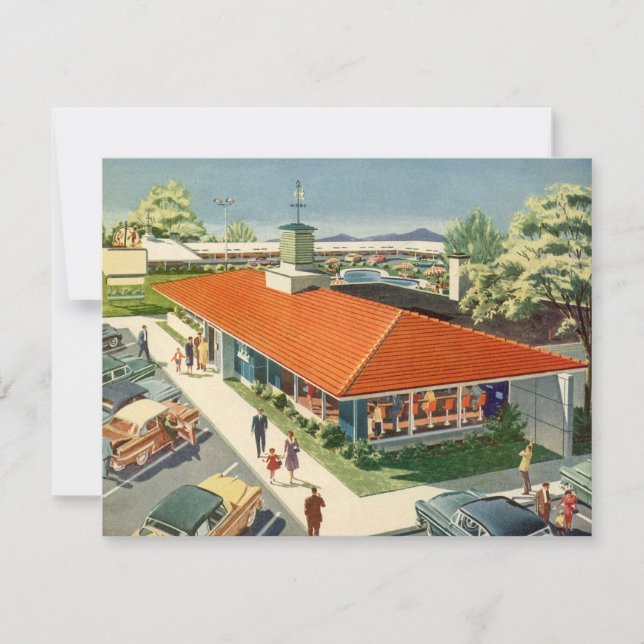 Vintageföretag, 50-tals familjerestaurang (Framsida)