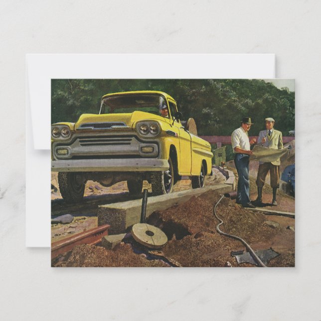 Vintageföretag Arkitekt Byggentreprenör (Framsida)