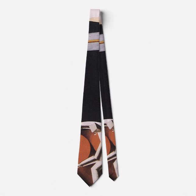 Vintageföretag, Art Deco-tyger och textilier Slips (Framsida)