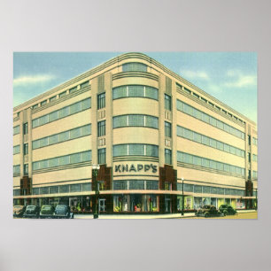 Vintageföretag, Knapp's Department Store Poster