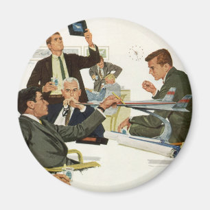 Vintageföretag, möte för flygbolagsledande magnet