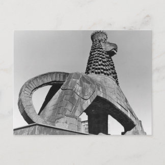 Vintagefoto av Lejonet av Juda Etiopien Vykort
