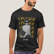 Vintagefoto Personlig Text Retro Anpassad