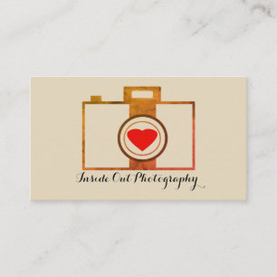 Vintagefotografvisitkort Visitkort