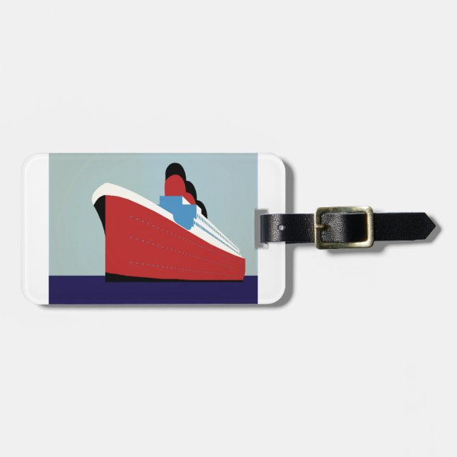 Vintagefrakt Bagagebricka (Horisontell Framsida)