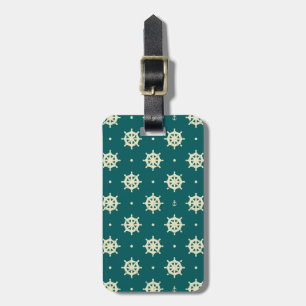 Vintagefrakten rullar mönster bagagebricka